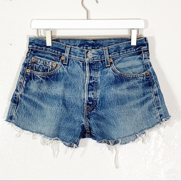 Levi’s 501 Vintage Remake Cut Off Denim Shorts